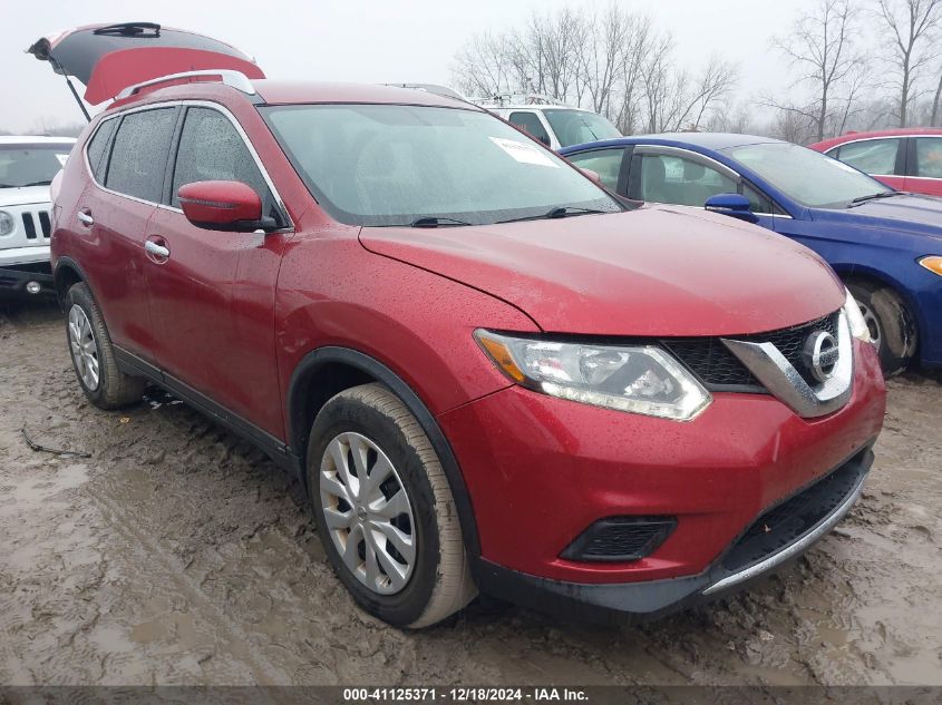 VIN JN8AT2MTXGW016603 2016 Nissan Rogue, S no.1