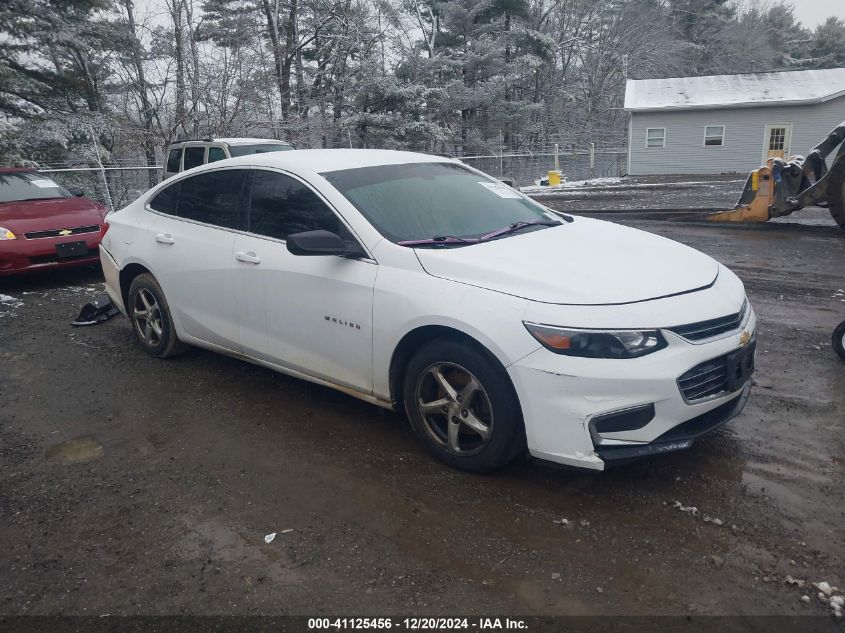 VIN 1G1ZB5ST7GF222847 2016 Chevrolet Malibu, LS no.1