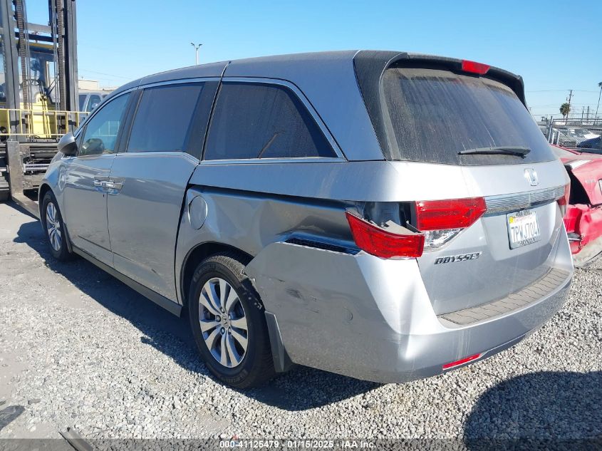 VIN 5FNRL5H31GB022188 2016 Honda Odyssey, SE no.3