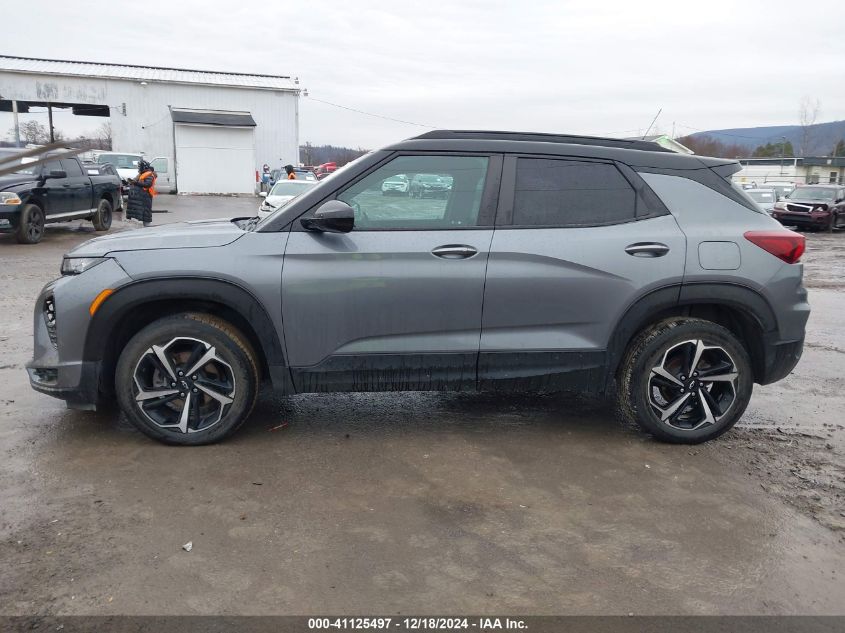 2021 Chevrolet Trailblazer Awd Rs VIN: KL79MUSL3MB180320 Lot: 41125497