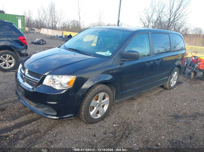 VIN 2C4RDGBG3DR580189 2013 DODGE GRAND CARAVAN no.2