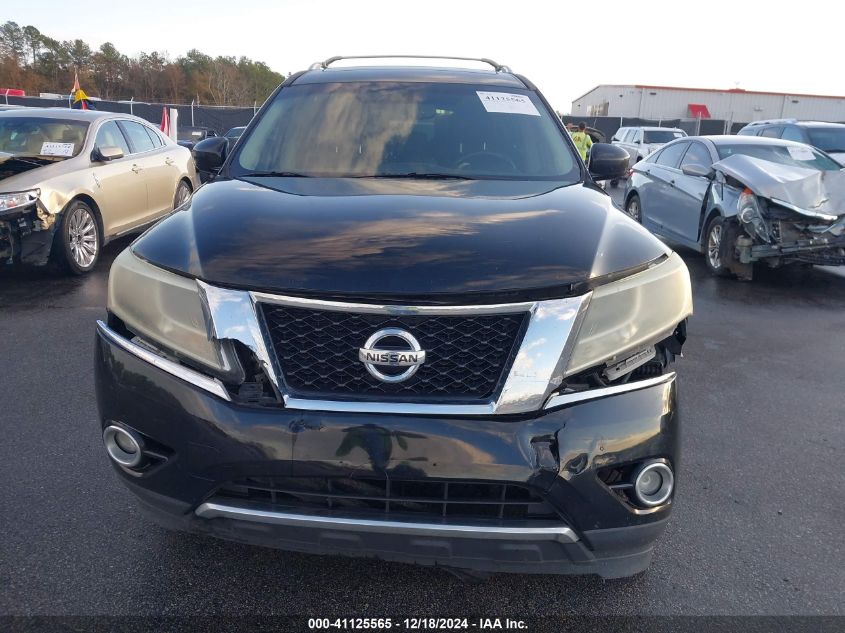 2014 Nissan Pathfinder Sl VIN: 5N1AR2MM0EC710648 Lot: 41125565