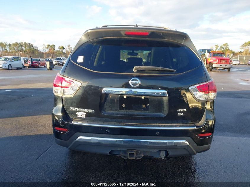 2014 Nissan Pathfinder Sl VIN: 5N1AR2MM0EC710648 Lot: 41125565