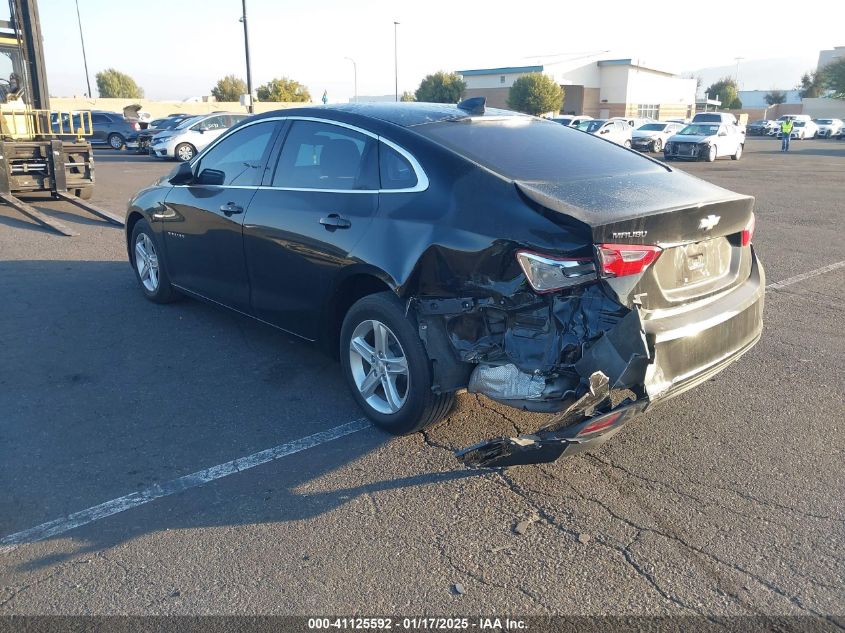 VIN 1G1ZB5STXLF096137 2020 Chevrolet Malibu, Fwd Ls no.3