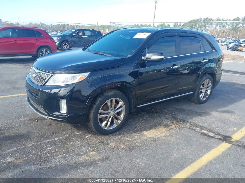 VIN 5XYKW4A70FG551753 2015 KIA SORENTO no.2