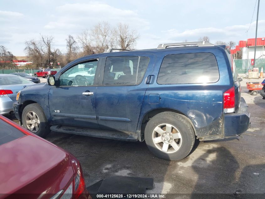 2006 Nissan Armada Le VIN: 5N1AA08A16N730859 Lot: 41125628