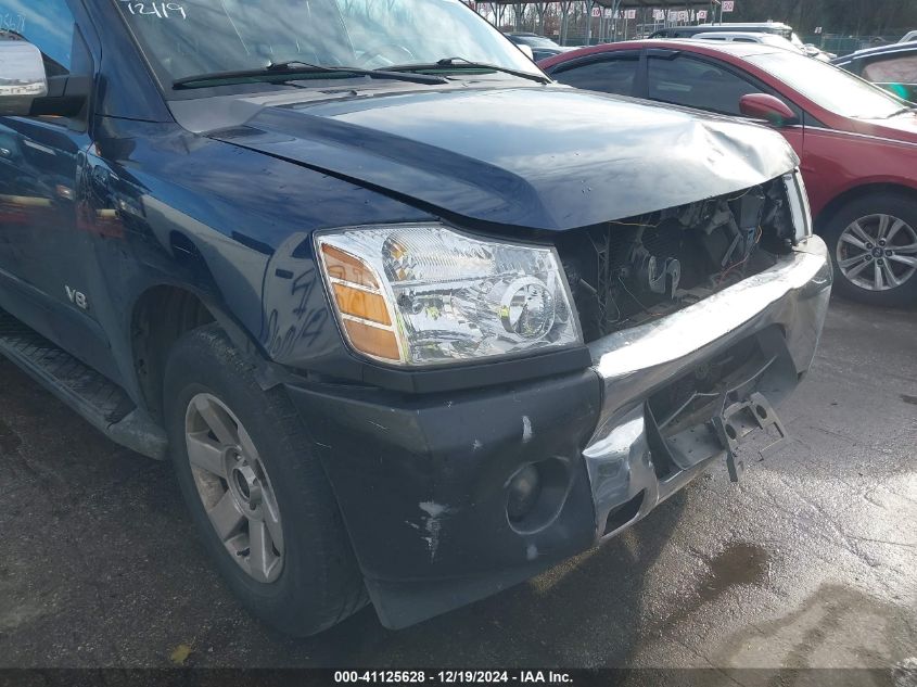 2006 Nissan Armada Le VIN: 5N1AA08A16N730859 Lot: 41125628