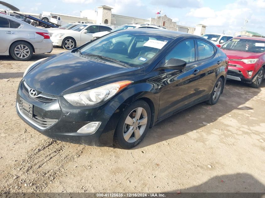 VIN 5NPDH4AE1DH409824 2013 HYUNDAI ELANTRA no.2