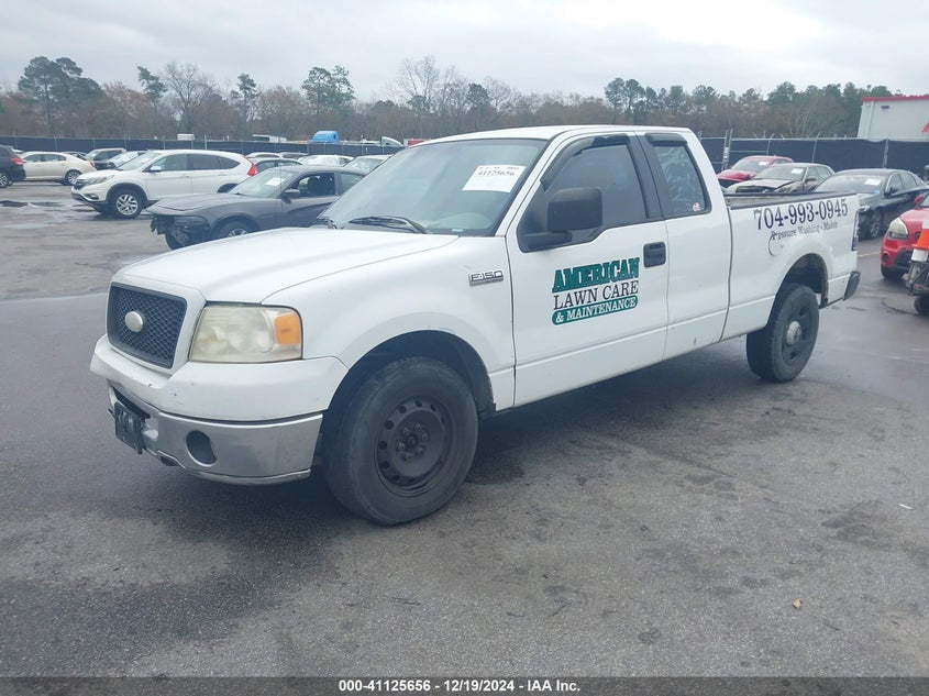 2006 FORD F150 VIN: 1FTRX12W66NA01787