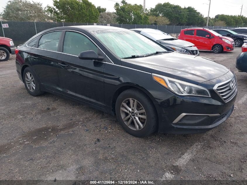 VIN 5NPE24AF7HH480255 2017 Hyundai Sonata, SE no.1