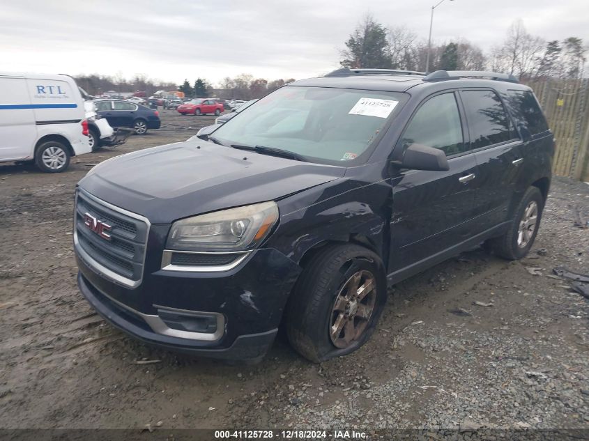 VIN 1GKKRPKD6FJ149883 2015 GMC ACADIA no.2