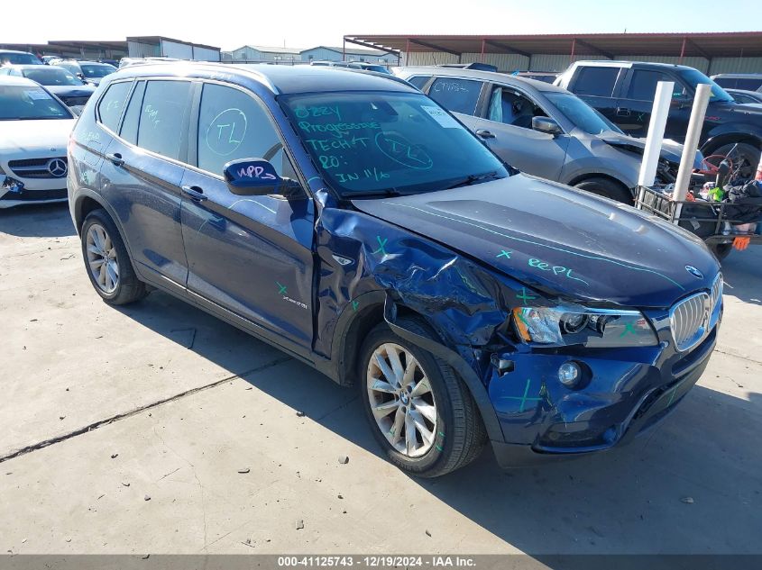 2014 BMW X3 XDRIVE28I - 5UXWX9C59E0D24431