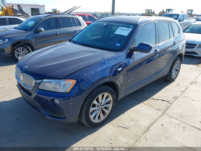 VIN 5UXWX9C59E0D24431 2014 BMW X3, Xdrive28I no.2