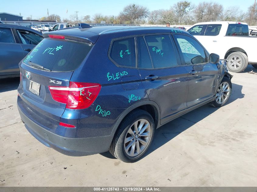 VIN 5UXWX9C59E0D24431 2014 BMW X3, Xdrive28I no.4