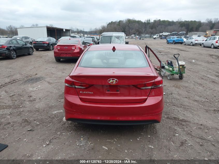 2018 Hyundai Elantra Sel VIN: 5NPD84LF2JH237899 Lot: 41125763