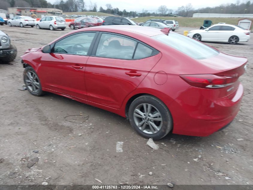 VIN 5NPD84LF2JH237899 2018 Hyundai Elantra, Sel no.3