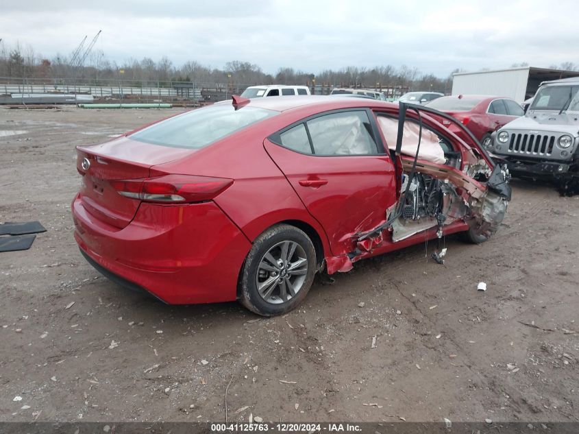 VIN 5NPD84LF2JH237899 2018 Hyundai Elantra, Sel no.4