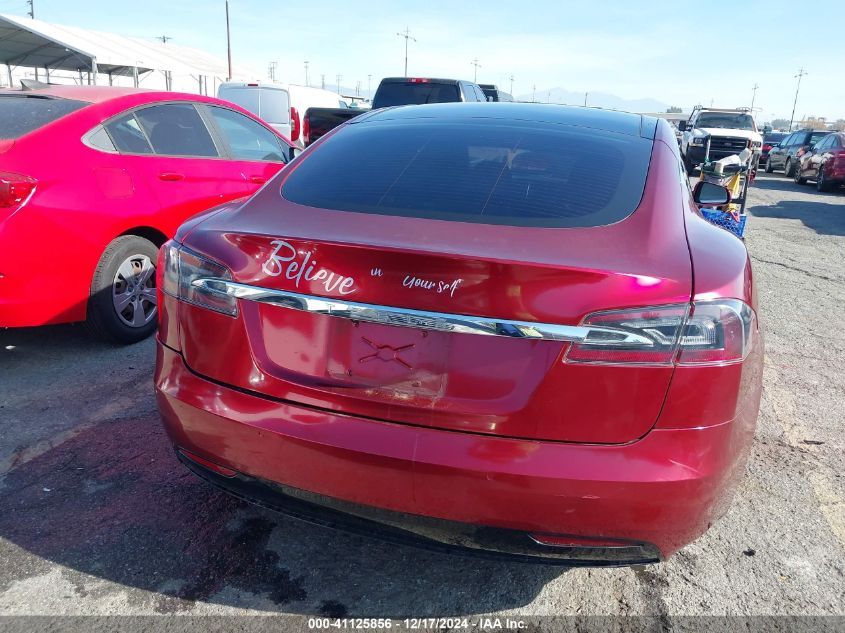 2016 Tesla Model S 60/70/75/85 VIN: 5YJSA1E10GF170741 Lot: 41125856