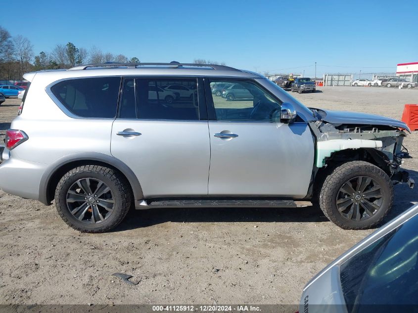 2018 Nissan Armada Platinum VIN: JN8AY2ND2J9051036 Lot: 41125912