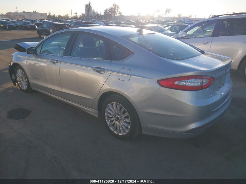 VIN 3FA6P0LU6FR266447 2015 Ford Fusion, Hybrid SE no.3