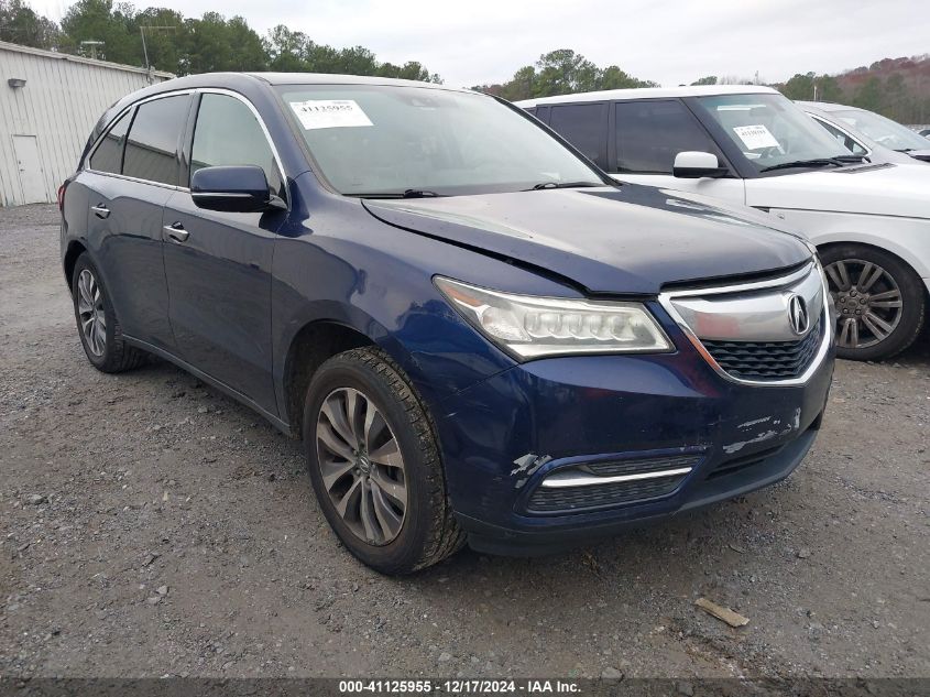 VIN 5FRYD3H41FB007404 2015 ACURA MDX no.13