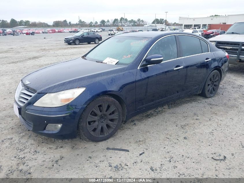 2009 Hyundai Genesis 3.8 VIN: KMHGC46E59U028992 Lot: 41125990