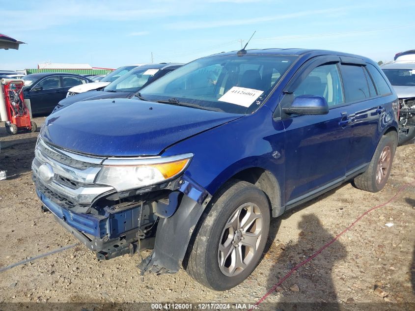 VIN 2FMDK4JC4DBA43607 2013 Ford Edge, Sel no.2