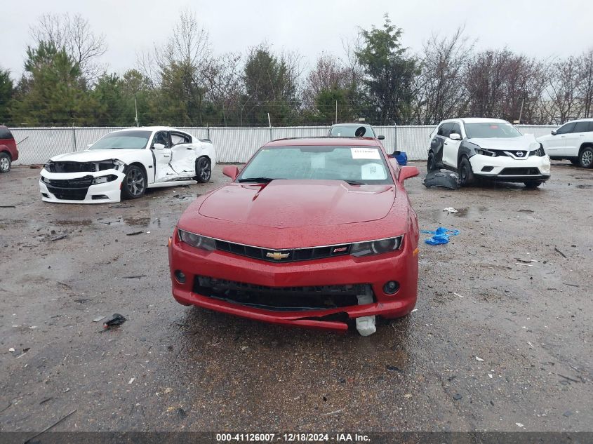 2015 Chevrolet Camaro 2Lt VIN: 2G1FF1E39F9303853 Lot: 41126007