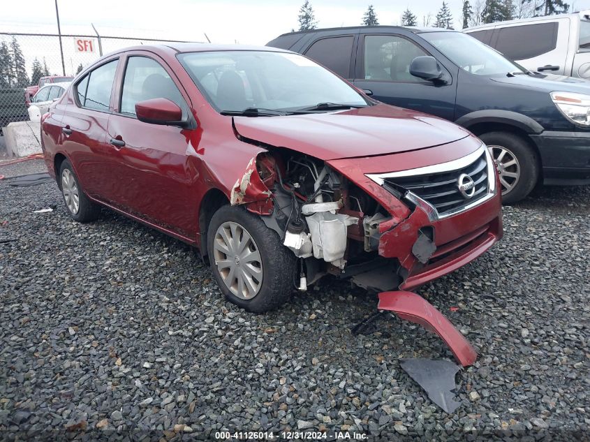 VIN 3N1CN7AP9HL846776 2017 Nissan Versa, 1.6 S+ no.1