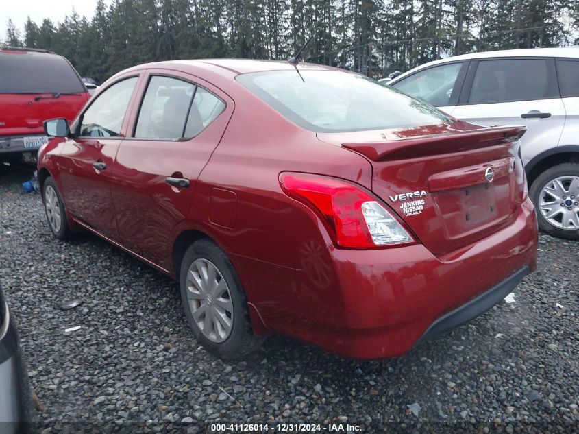 VIN 3N1CN7AP9HL846776 2017 Nissan Versa, 1.6 S+ no.3