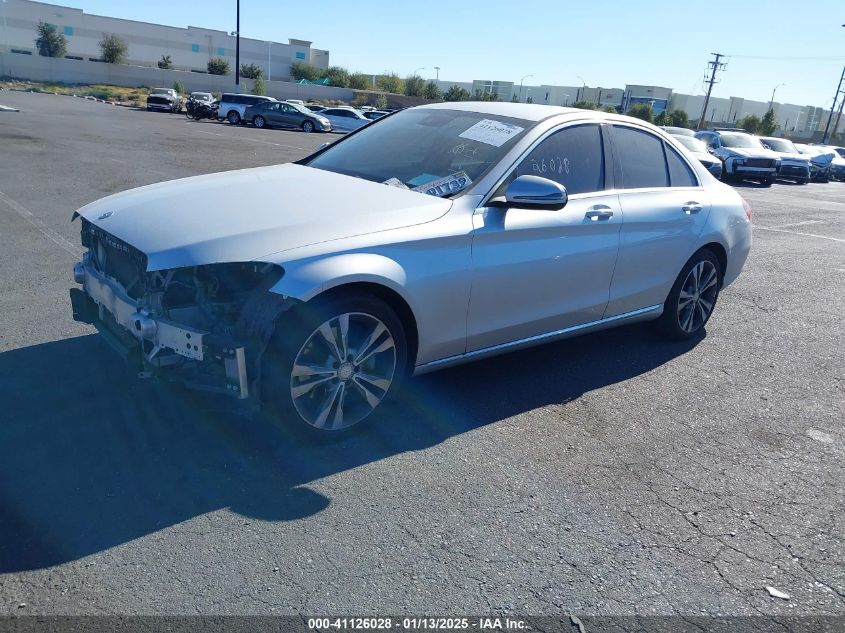 VIN 55SWF4JBXGU142270 2016 Mercedes-Benz C-Class, C... no.2