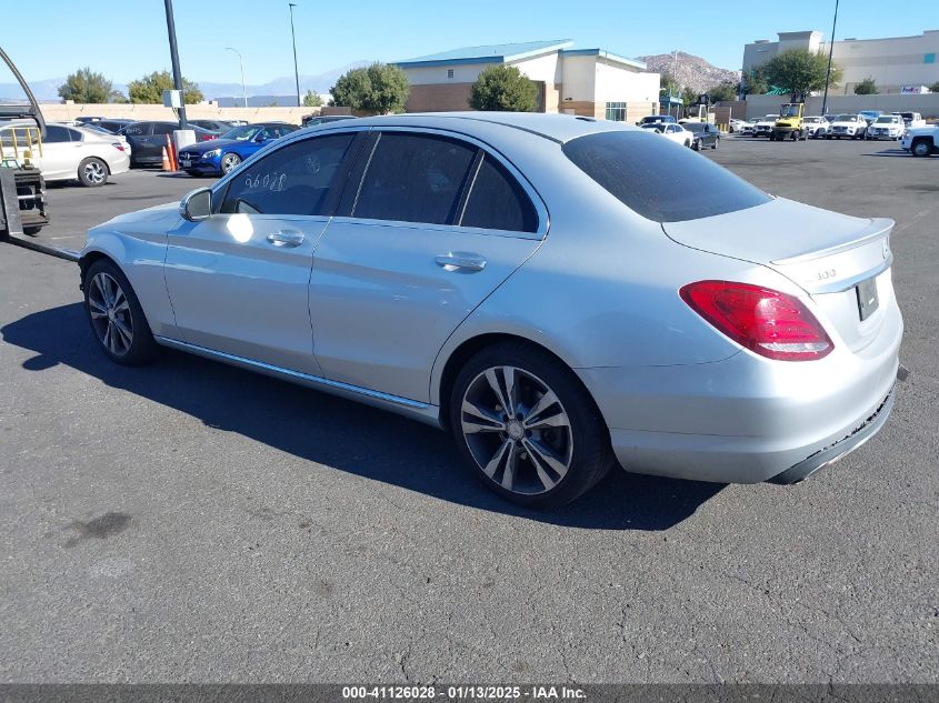 VIN 55SWF4JBXGU142270 2016 Mercedes-Benz C-Class, C... no.3