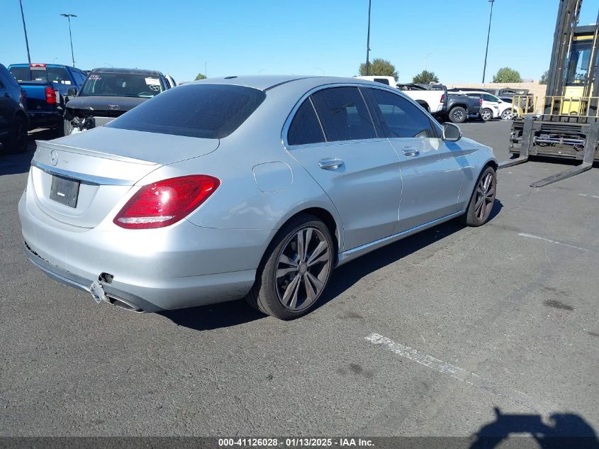 VIN 55SWF4JBXGU142270 2016 Mercedes-Benz C-Class, C... no.4