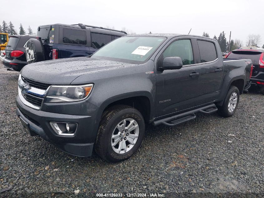 2016 Chevrolet Colorado Lt VIN: 1GCPTCE10G1366182 Lot: 41126033