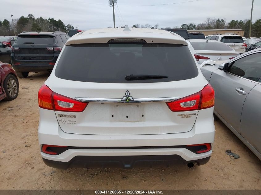 2019 Mitsubishi Outlander Sport 2.0 Es VIN: JA4AP3AUXKU020149 Lot: 41126065