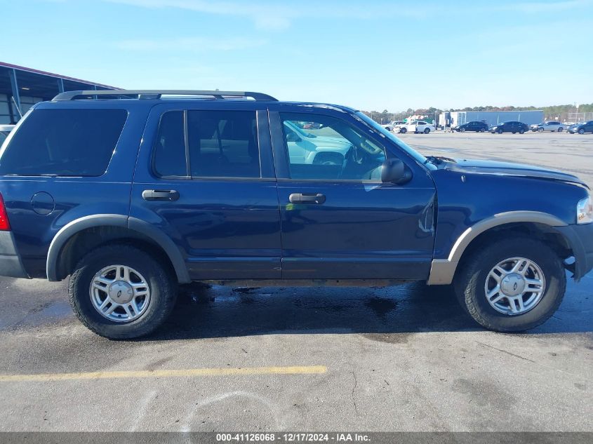 2003 Ford Explorer Xls VIN: 1FMZU72K73ZB11658 Lot: 41126068