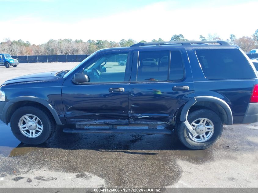 2003 Ford Explorer Xls VIN: 1FMZU72K73ZB11658 Lot: 41126068