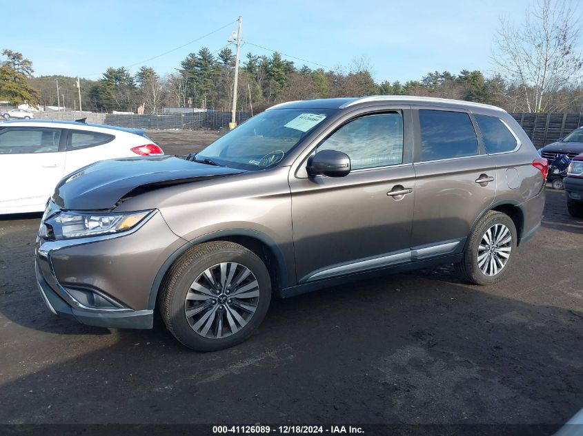 2019 Mitsubishi Outlander Sel VIN: JA4AZ3A30KZ003221 Lot: 41126089