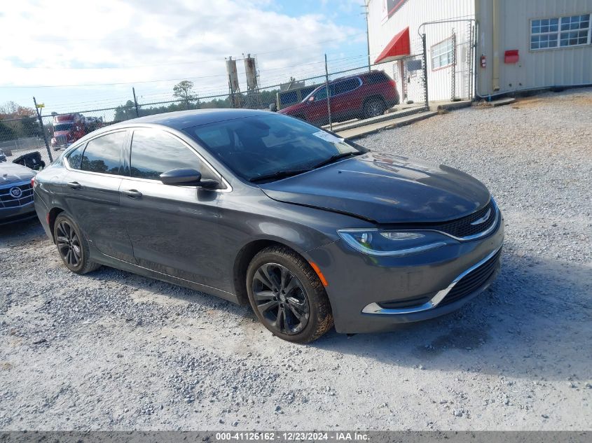 VIN 1C3CCCAB4FN589866 2015 Chrysler 200, Limited no.1