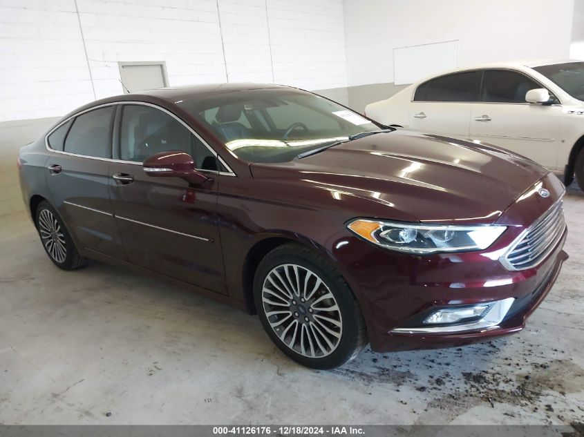 2017 FORD FUSION TITANIUM - 3FA6P0K97HR308558