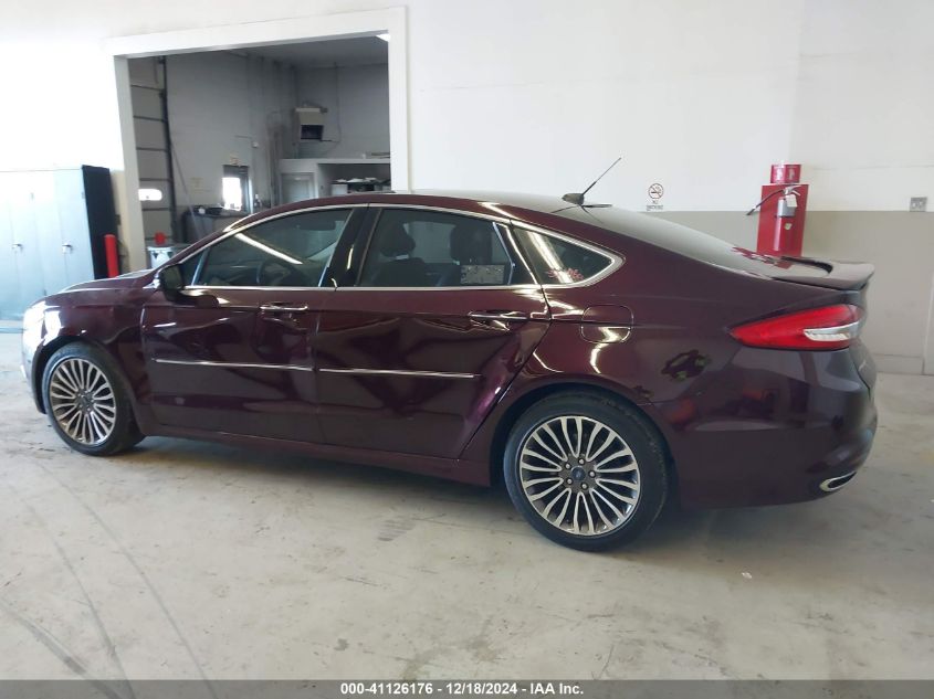 VIN 3FA6P0K97HR308558 2017 Ford Fusion, Titanium no.15