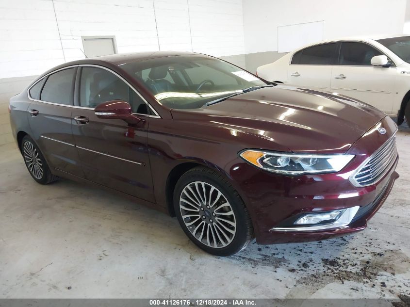 2017 FORD FUSION TITANIUM - 3FA6P0K97HR308558