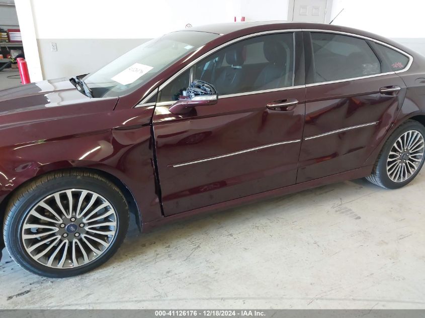 VIN 3FA6P0K97HR308558 2017 Ford Fusion, Titanium no.6