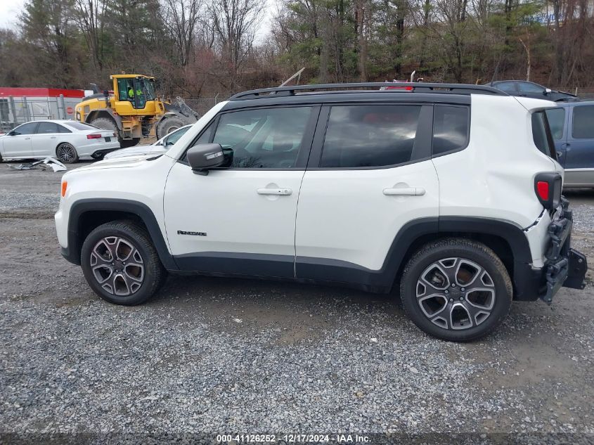 VIN ZACNJBD18KPJ90819 2019 Jeep Renegade, Limited 4X4 no.14