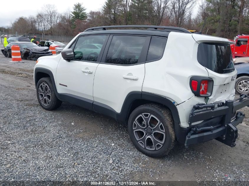 VIN ZACNJBD18KPJ90819 2019 Jeep Renegade, Limited 4X4 no.3