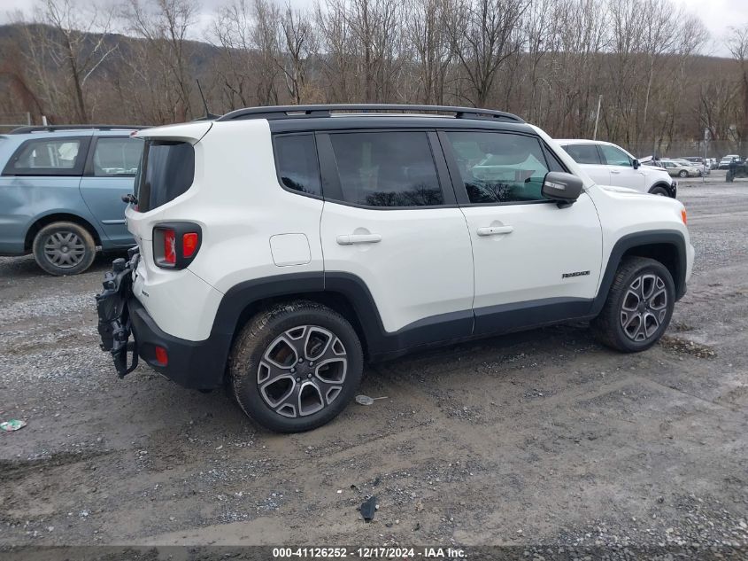 VIN ZACNJBD18KPJ90819 2019 Jeep Renegade, Limited 4X4 no.4