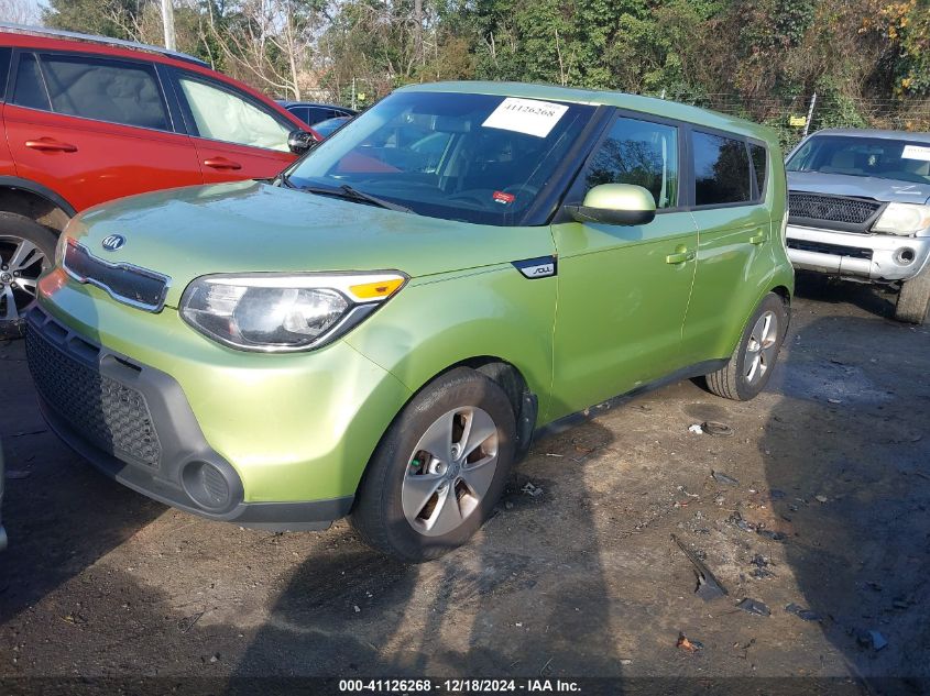 VIN KNDJN2A25G7872547 2016 KIA Soul no.2