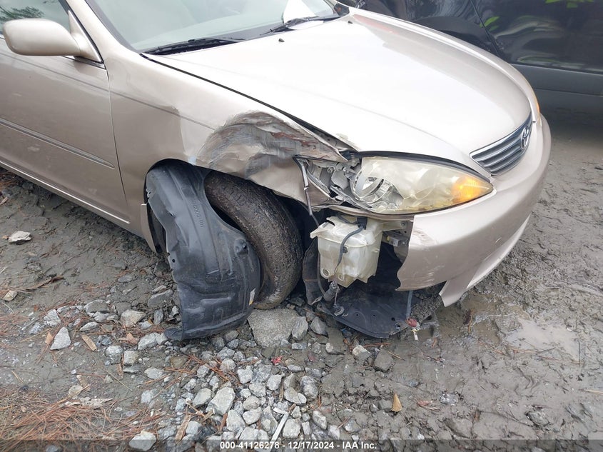 2006 TOYOTA CAMRY VIN: JTDBE30K763054335