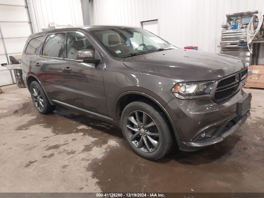 VIN 1C4RDJDG6JC160697 2018 DODGE DURANGO no.1