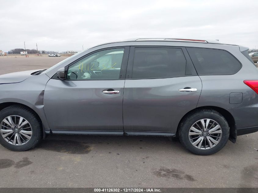 2019 Nissan Pathfinder Sv VIN: 5N1DR2MM6KC641697 Lot: 41126302